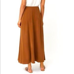 Cuyana Washable Silk Maxi Skirt XS